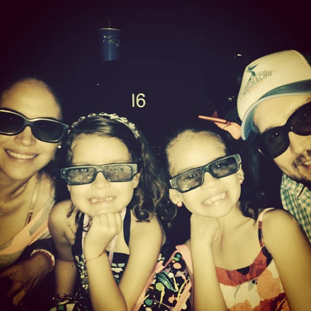 “Soy muy feliz con mis hijas, son las princesas de papá. Sé que voy a tener asegurado un taco cuando me haga viejito”, confesó Poncho.