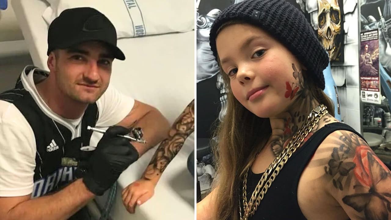 Artista causa polémica al ‘tatuar’ a niños en Nueva Zelanda: “Aumenta su confianza”