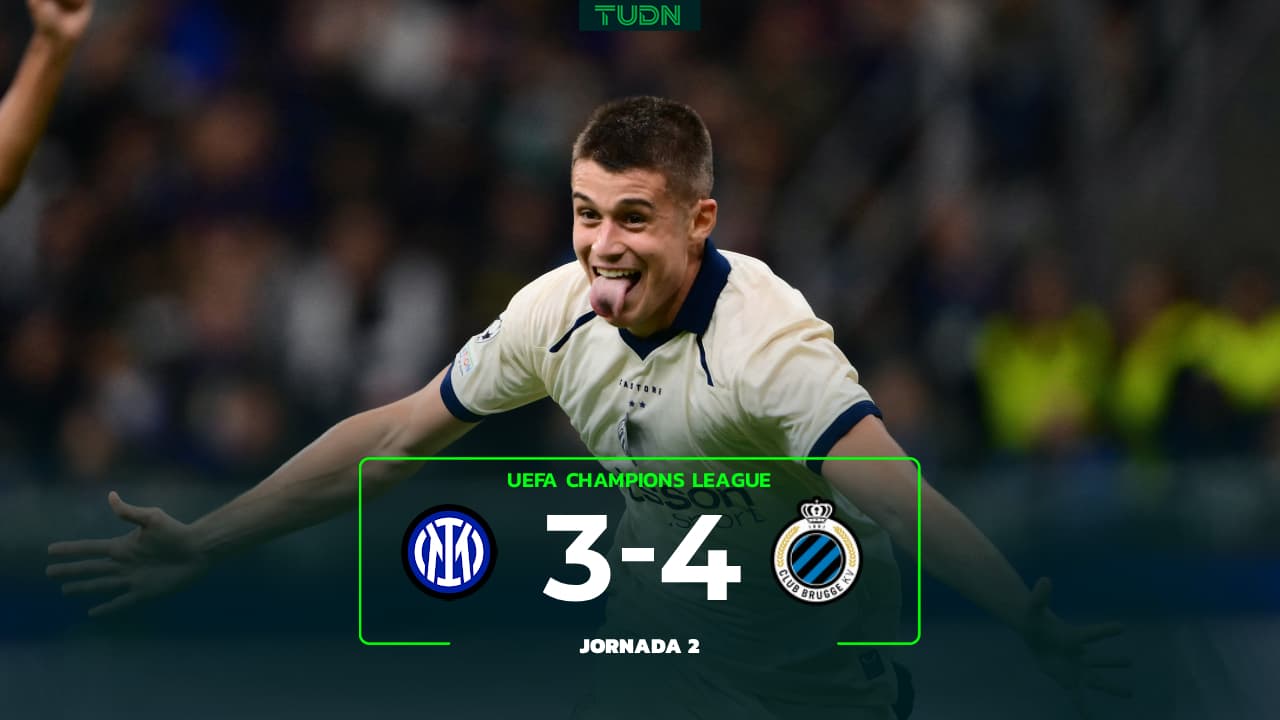 Inter de Milán vs. Brujas: Goles, resultado y resumen de Jornada 2 de Champions League