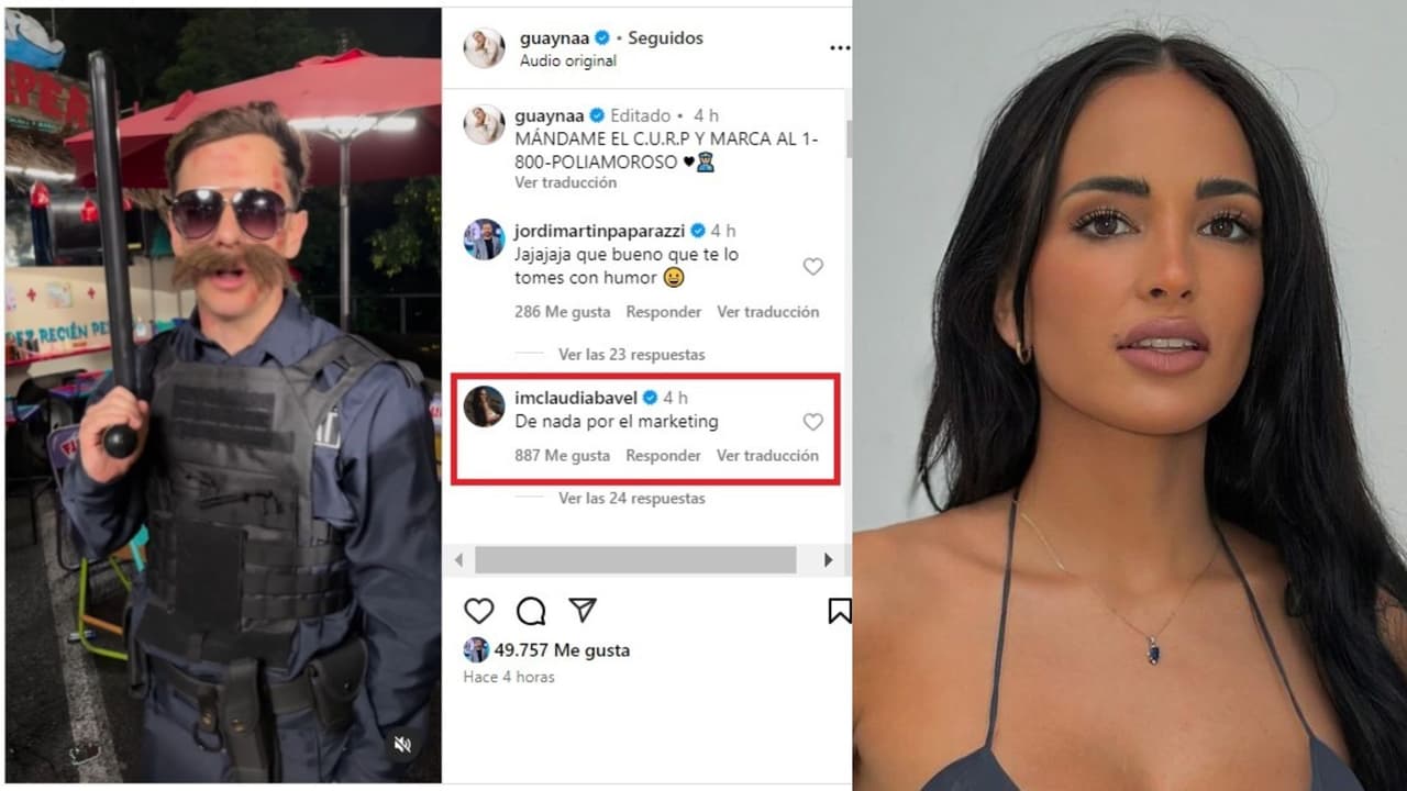 Claudia Bavel le dejó un mensaje a Gaynaa tras ser acusados de serle infiel a Lele Pons.