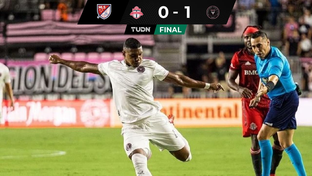 Sobre el final, Inter Miami obtiene victoria ante Toronto FC