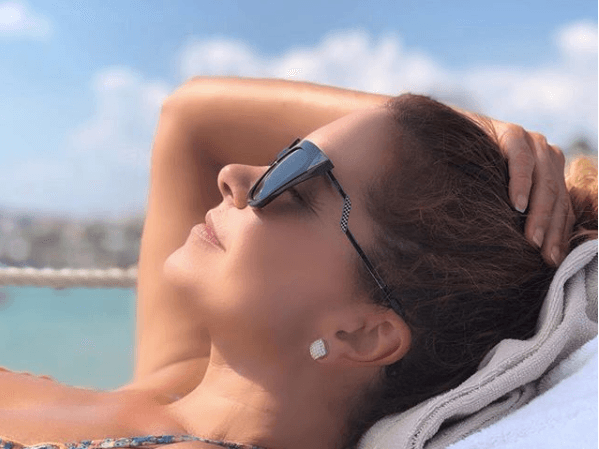 <b>Lucero: </b>
<br>Total relajación para Lucero, para así recargar baterías para toda la semana.