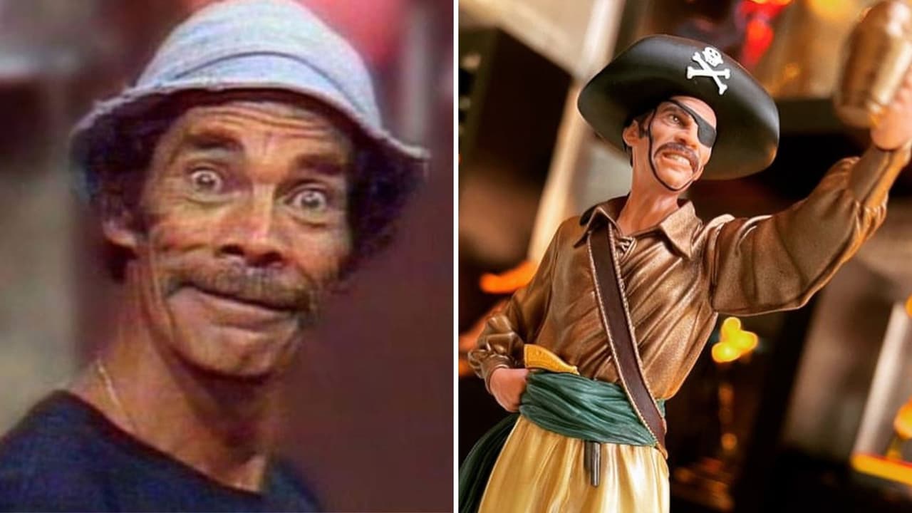 Hijo de 'Don Ramón' muestra la épica figura de su papá caracterizado como pirata