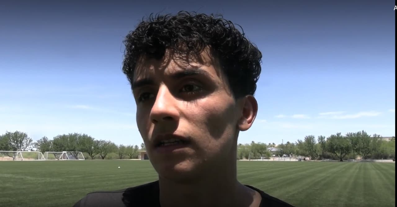 Como quiera, Richy, como le llaman, muestra su enfoque al mantenerse entrenando.