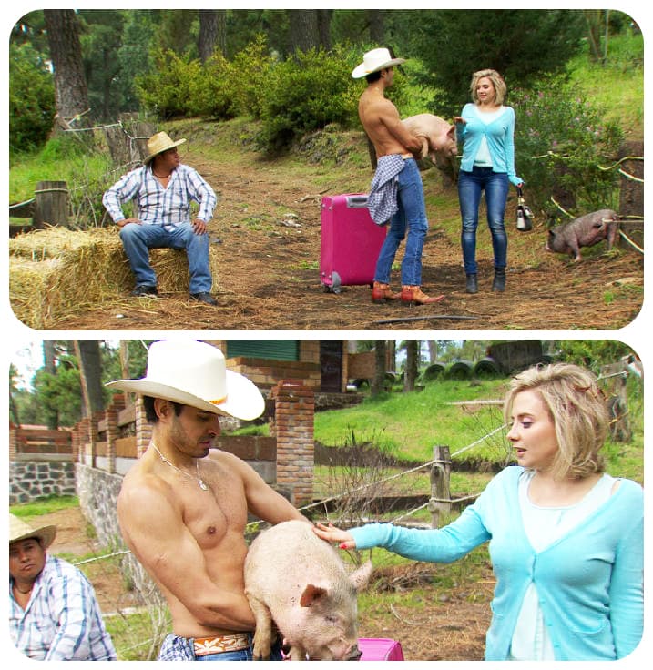 Tu familia también vive en un rancho y tú siempre te burlaste de Carmen.