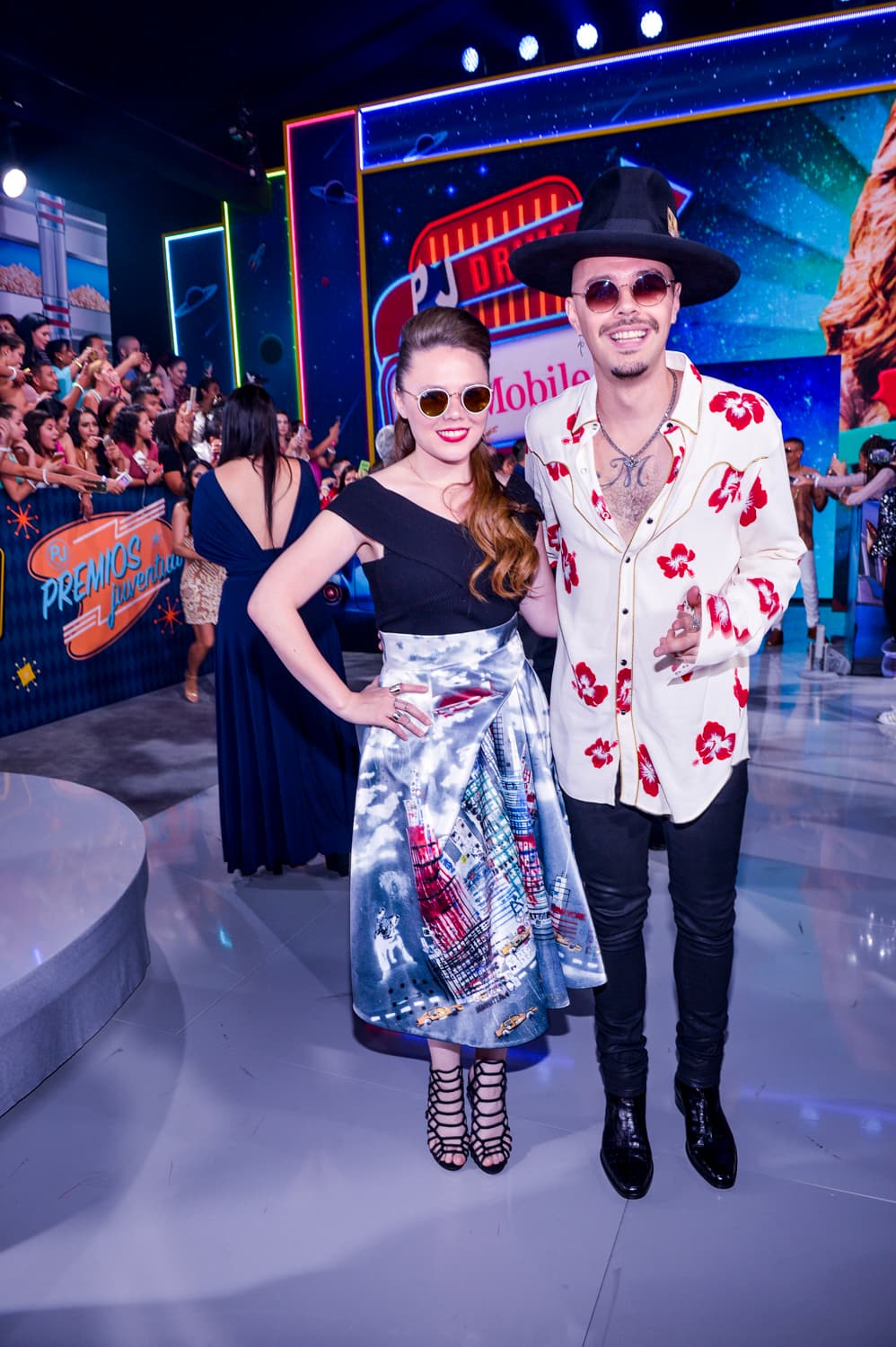 Otra parejita bien combinada.