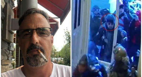 <b>Philip Grillo</b>
<br>
<br>Líder de un distrito de Queens y miembro del grupo católico Los Caballeros de Colón, es acusado de conducta desordenada por haber entrado en el Capitolio a través de una ventana rota.