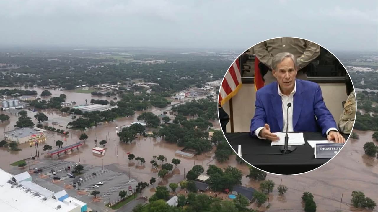 Gobernador Abbott confirma dos muertes por las inundaciones en el centro de Texas