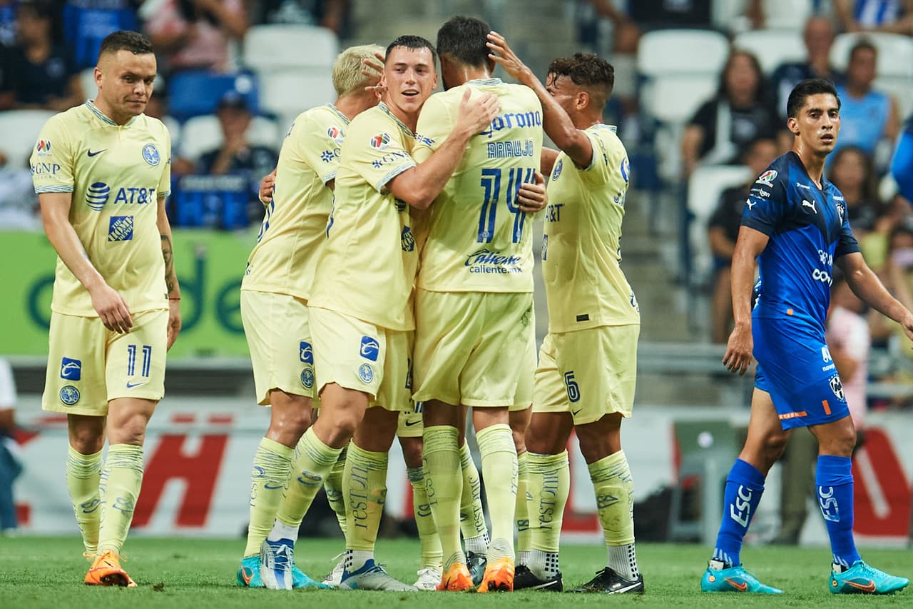 Por Rayados anotaron Stefan Medina, Mexi Meza y Rodrigo Aguirre; por el América 'Cabecita' Rodríguez y Alejandro Zendejas.