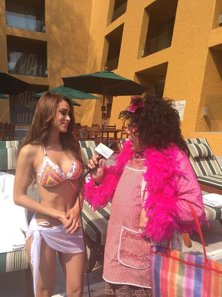 Yoga, box, una buena alimentación y ser feliz son sus secretos de belleza.