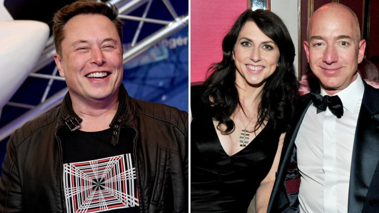 Divorcios multimillonarios: esto dieron los magnates como Elon Musk y Jeff Bezos a sus ex