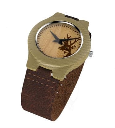Para los que aún usan reloj, esta versión unisex ex no sólo eco-friendly sino muy original (39.99 dólares en Amazon)