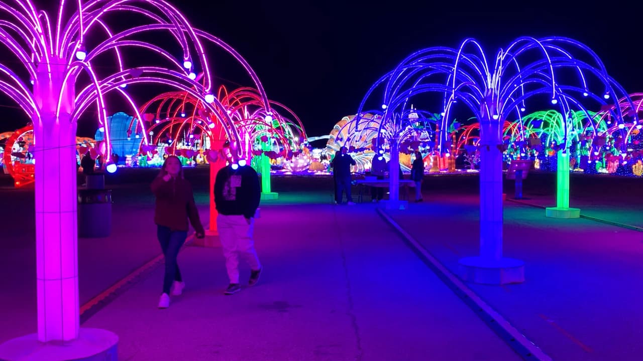 Desde China llega el festival de luces navideñas Magical Winter Lights al área de Houston.