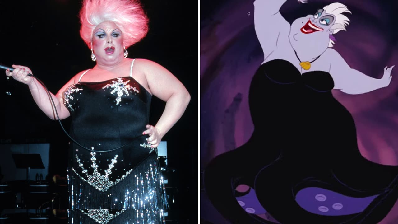Divine, el drag queen que inspiró el diseño de Úrsula