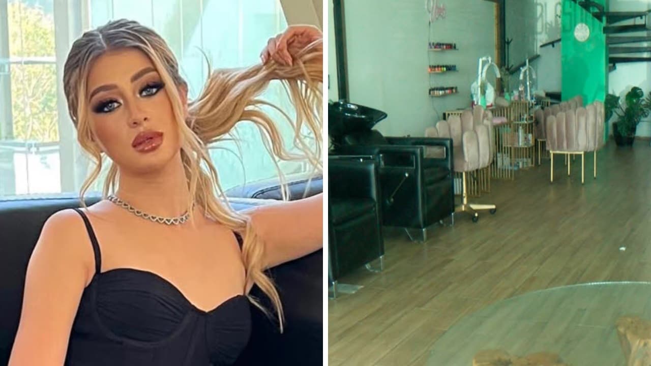 Familia de Valeria Márquez recibe pertenencias del salón de belleza: el local ya estaría a la renta