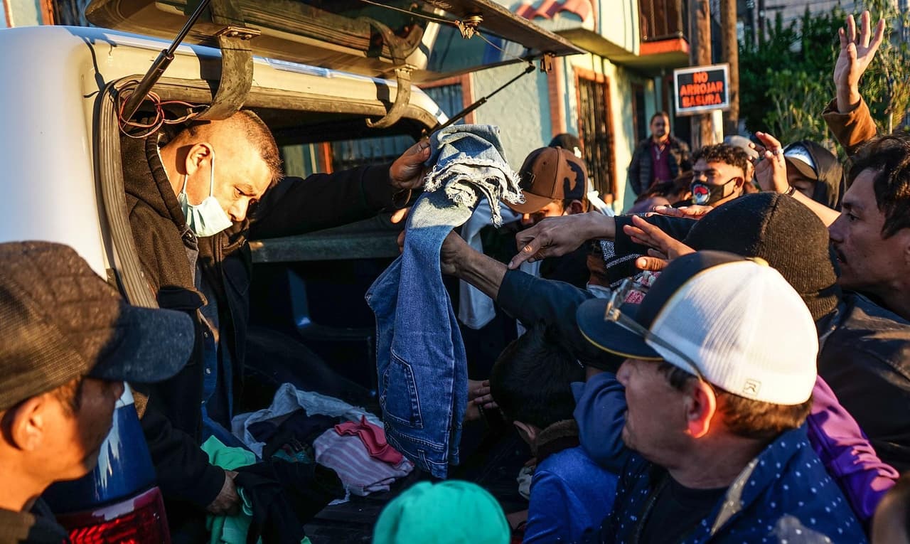 "Es como perderse en el tiempo": migrantes pasan Navidad varados en México