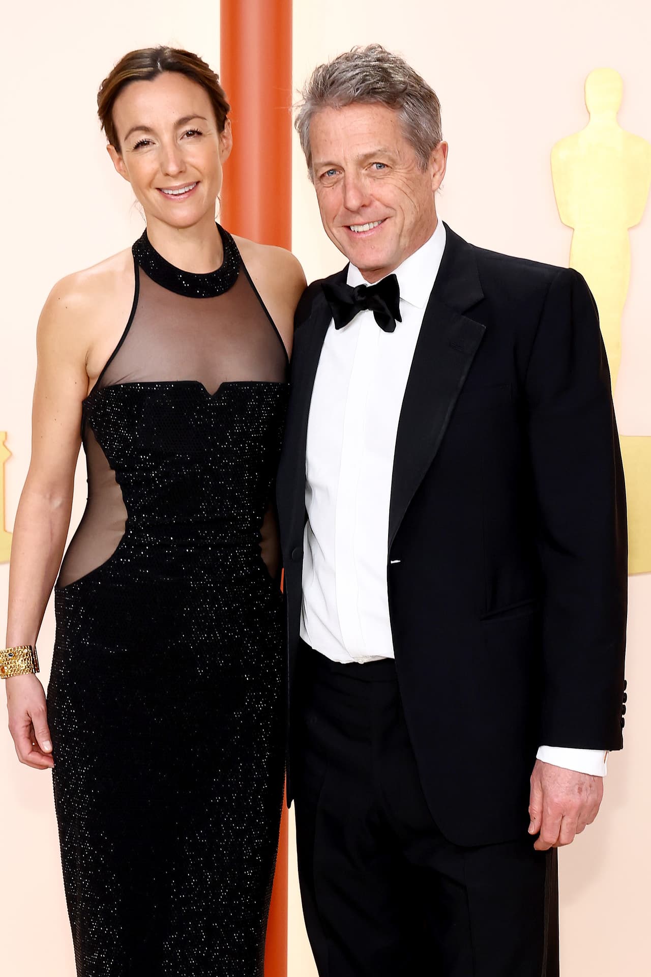 Anna Eberstein y Hugh Grant