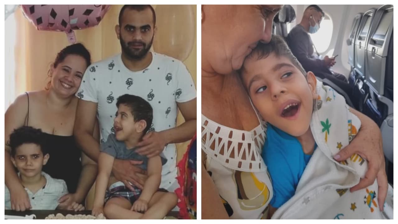 Cubano cuyo hijo de 6 años sufre de hidrocefalia lucha por traerlo a EEUU