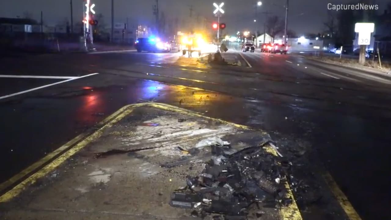 "Chocaron con el último carro del tren": identifican a víctimas de accidente en Harvey