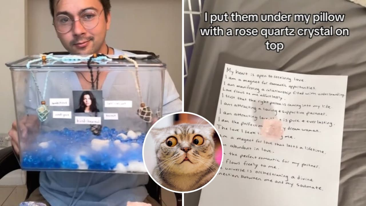 Joven hace tutorial para "manifestar" a la mujer de sus sueños, pero provoca miedo en redes: "Qué creepy"