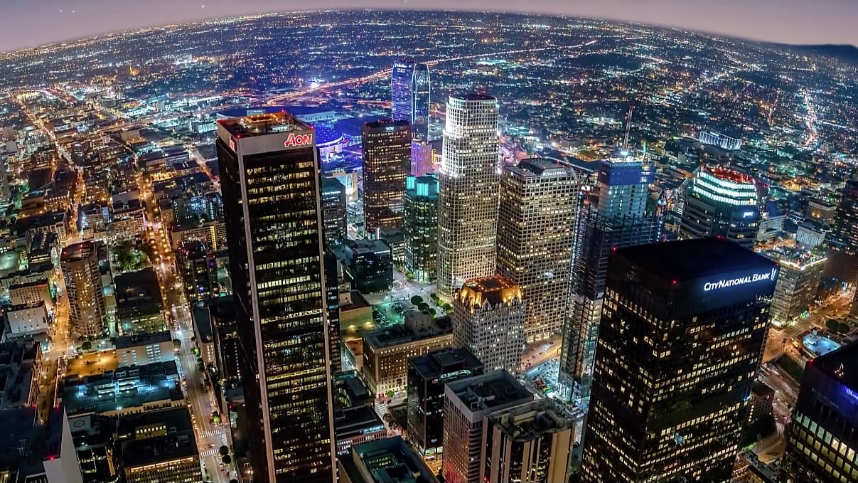 Los Ángeles como nunca lo has visto: un viaje espectacular por la ciudad en 6 minutos