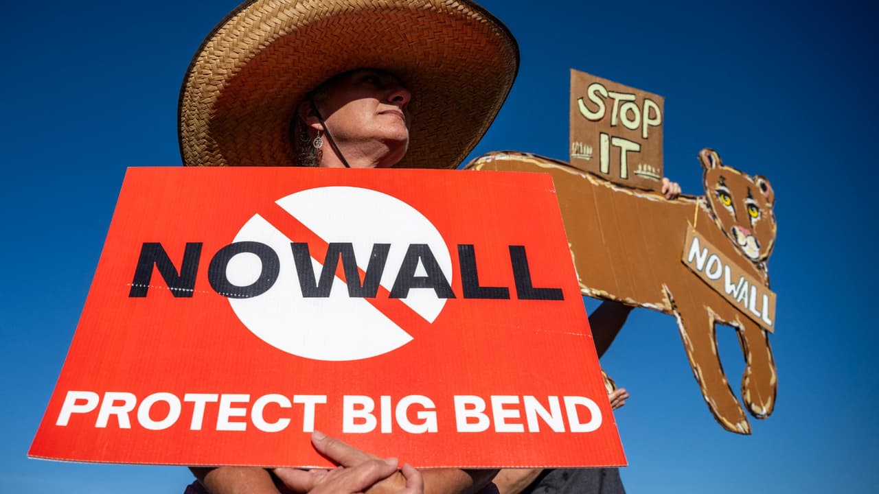 Trump pausa temporalmente proyecto fronterizo en Parque Nacional Big Bend de Texas