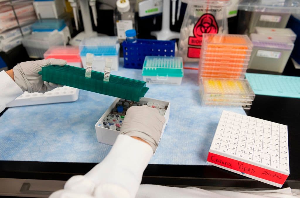 Uno de los laboratorios donde trabajan por la vacuna contra el coronavirus en Estados Unidos.