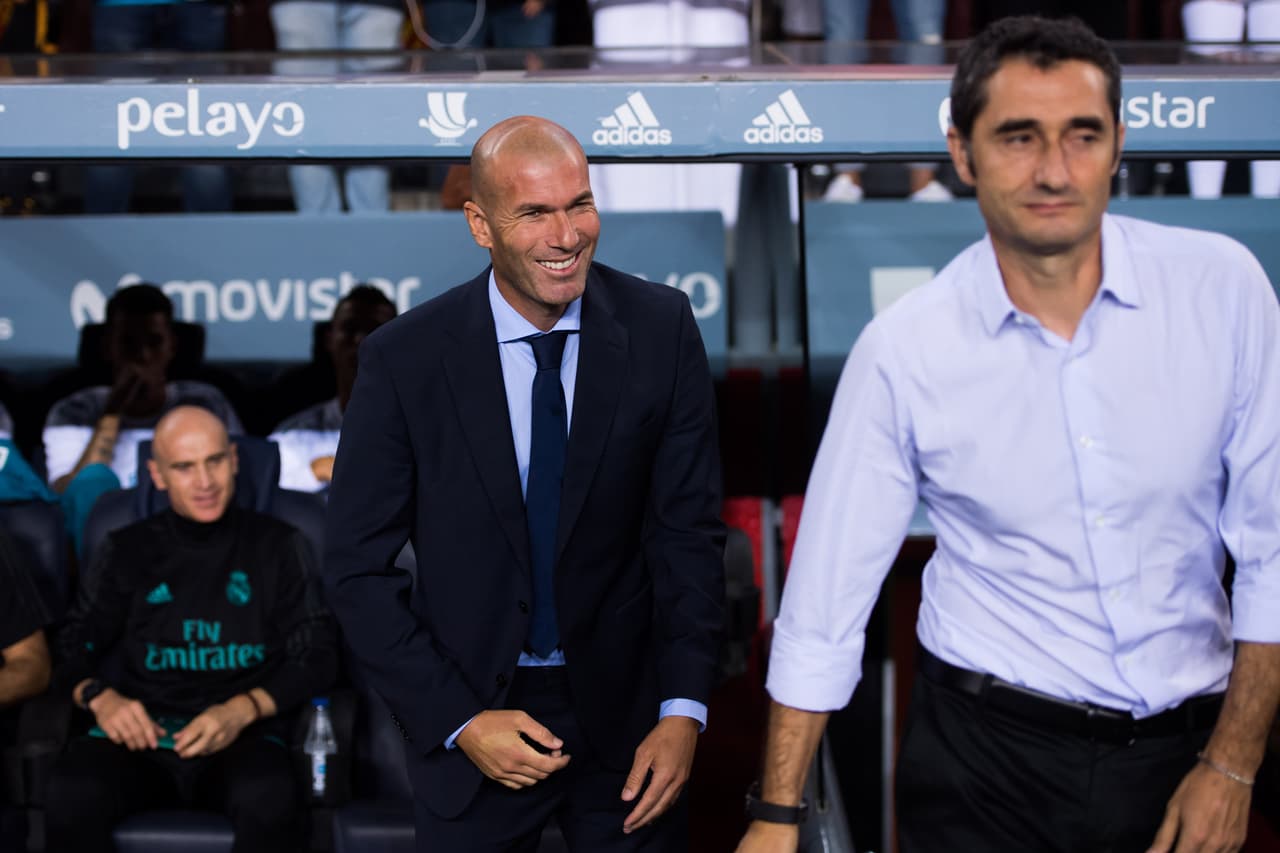 En la Supercopa de España se dio el gusto de derrotar al Barcelona con el técnico debutante Ernesto Valverde en 2017.