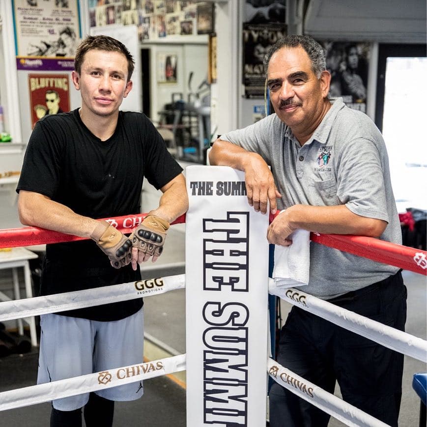 Golovkin ha tenido como entrenador al mexicano Abel Sánchez durante casi toda su carrera.