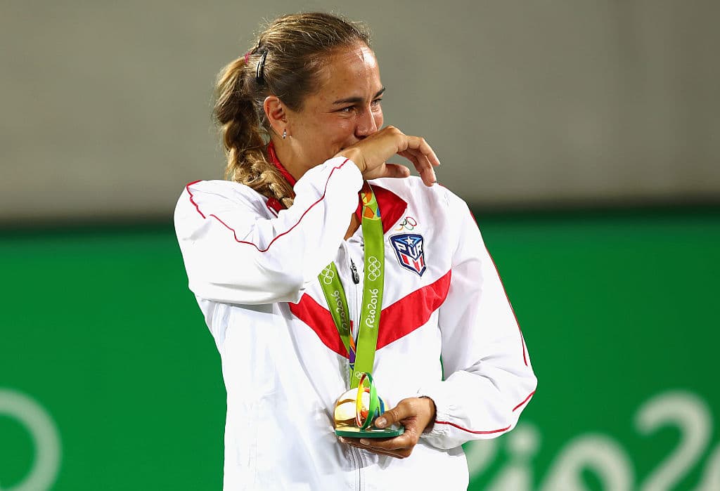 Mónica Puig le dio a Puerto Rico la primera medalla de oro en unos Juegos Olímpicos