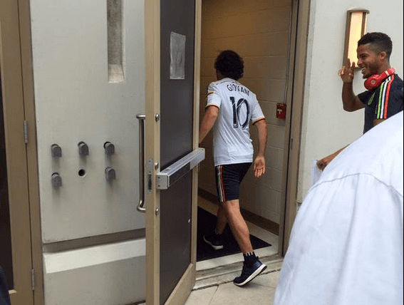 Andrés Guardado ya tiene la camiseta que usará Giovani dos Santos en el LA Galaxy