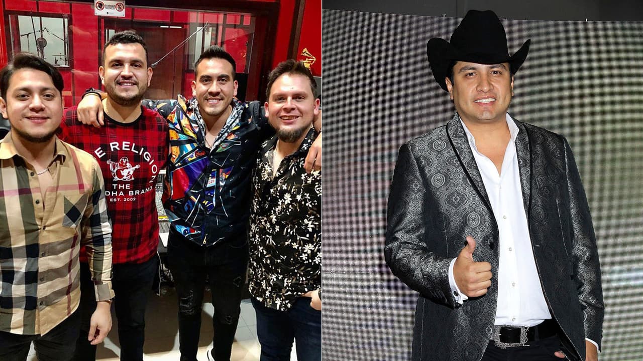 En el evento que unió a Alejandrina Guzmán con Édgar Cazares (sobrino de ‘La Emperatriz', vinculada con el Cartel de Sinaloa) también cantaron
<b>Calibre 50</b> y
<b>Julión Álvarez</b>.