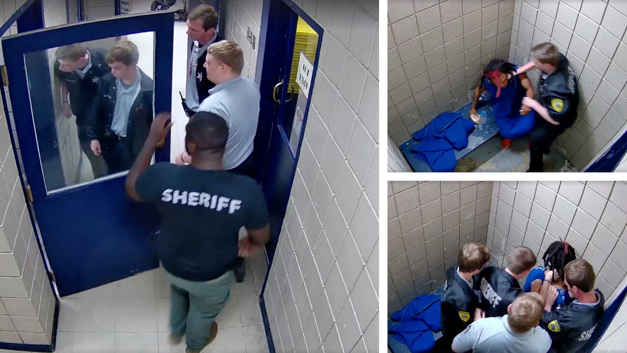 Video muestra a varios oficiales golpeando a un recluso en Georgia