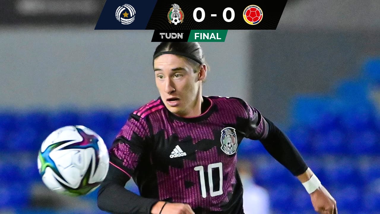 México se salva de perder ante Colombia en su debut en la Revelations Cup