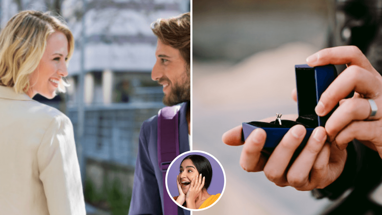 Pareja se comprometió a sólo dos días de conocerse, ¿fue amor a primera vista o un impulso?