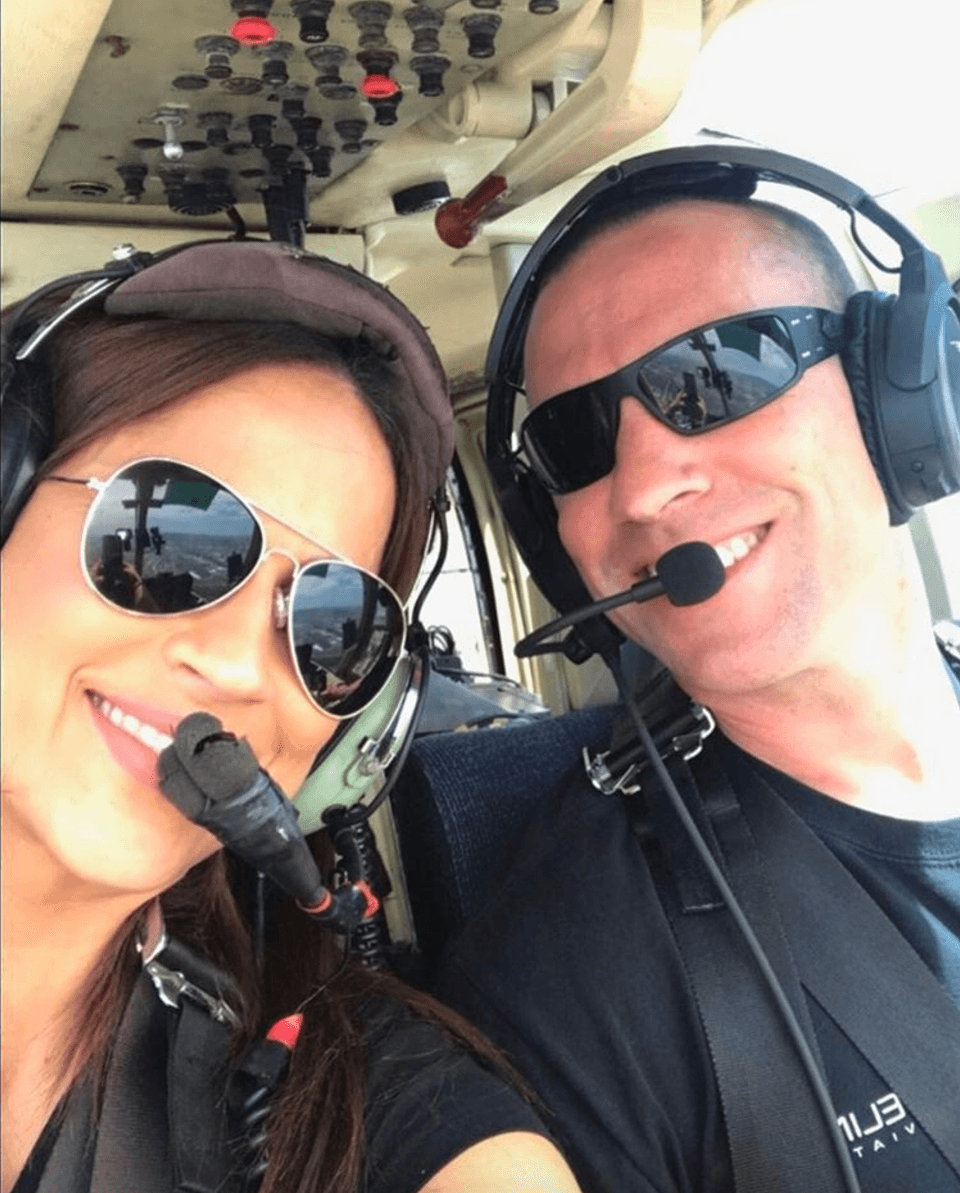 Jackie estuvo en el programa pero desde el aire.