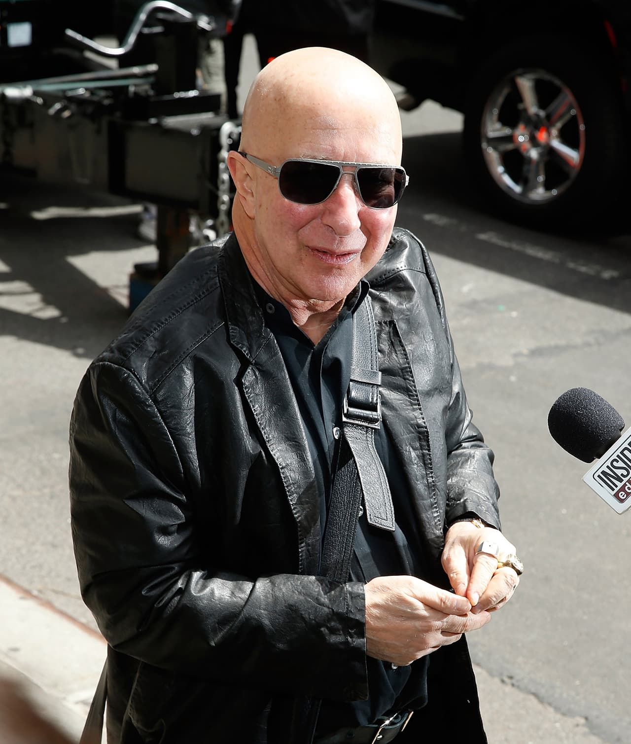 Por supuesto, no podía faltar el líder de su banda, Paul Schaffer.