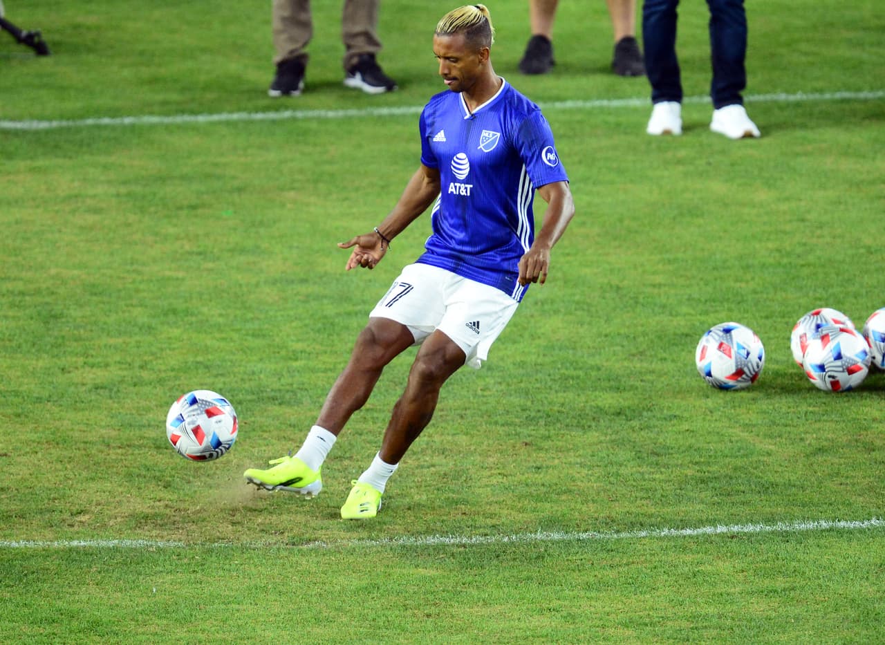 Nani demostró su maestría con disparos a balón parado.
<br>