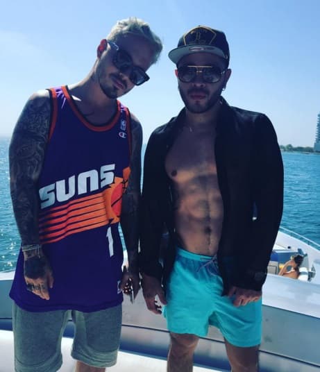 Balvin y sus amigos estuvieron imparables estos días.