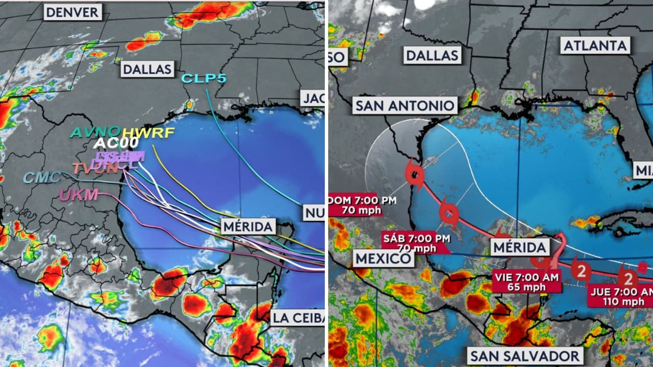 Esta es la trayectoria del huracán Beryl, ¿cómo podría impactar a Texas?
