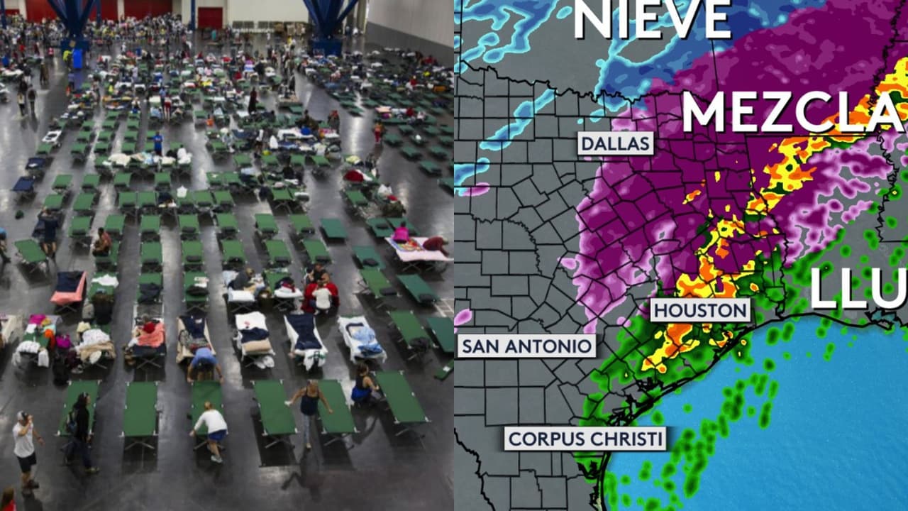 Houston se prepara ante la inminente llegada de un frente ártico con 12 centros de calor