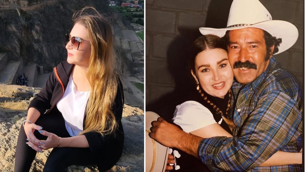 Alicia Villarreal dedica emotivo mensaje a su padre en redes: “Te llevo conmigo siempre”