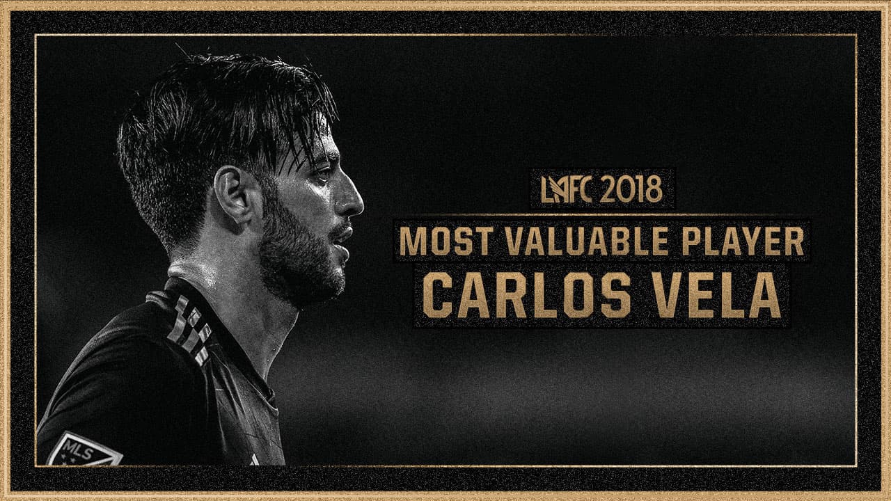 Carlos Vela fue elegido MVP del Los Angeles FC