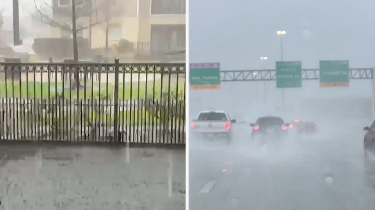 Más de 80,000 clientes sin luz este martes durante la tormenta en Houston