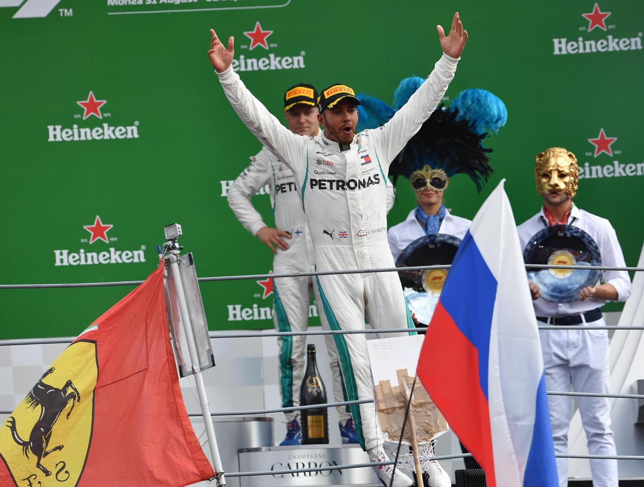 Hamilton aseguró que no esperaba ganar y sabe qu hay mucha presión en este momento de la temporada.