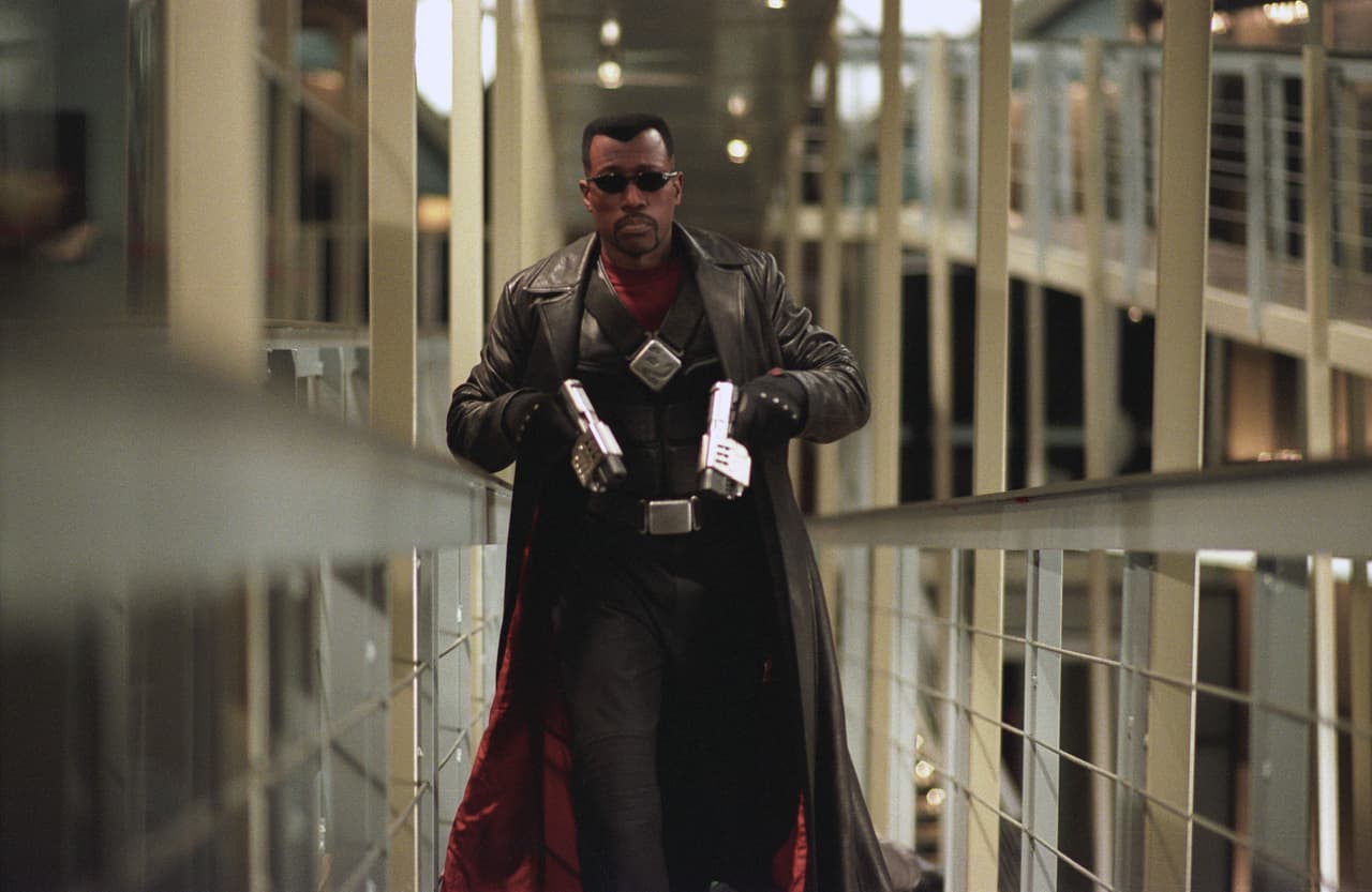 Wesley Snipes en 'Blade Trinity' de 2004.