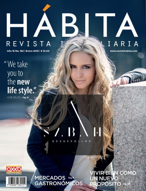 Además de su trabajo como modelo, Tania Ruiz Eichelmann, aquí de portada en la revista 'Hábita', se dedica al diseño de joyas y a través de sus redes sociales ha adelantado que pronto lanzará su negocio 'online' de venta de ropa.