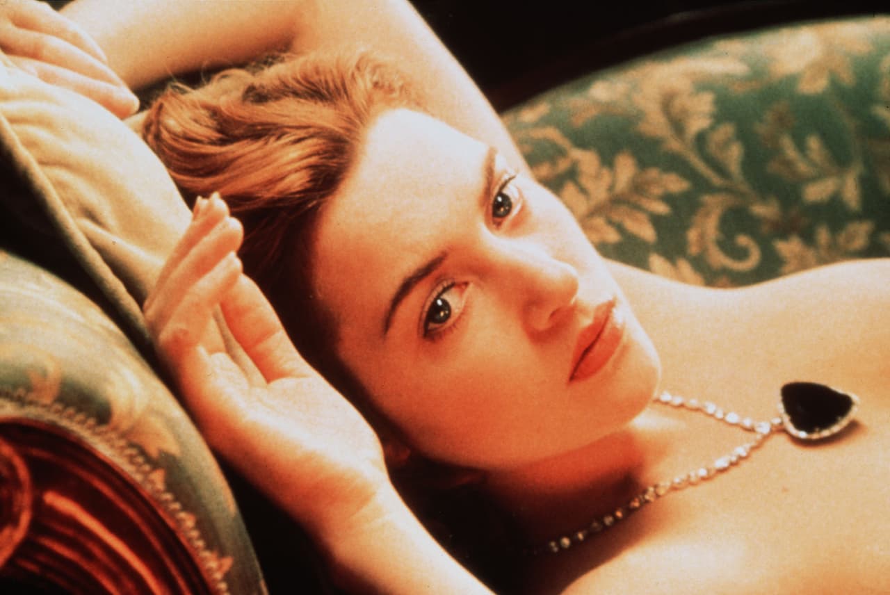 Kate Winslet como Rose en 'Titanic'.