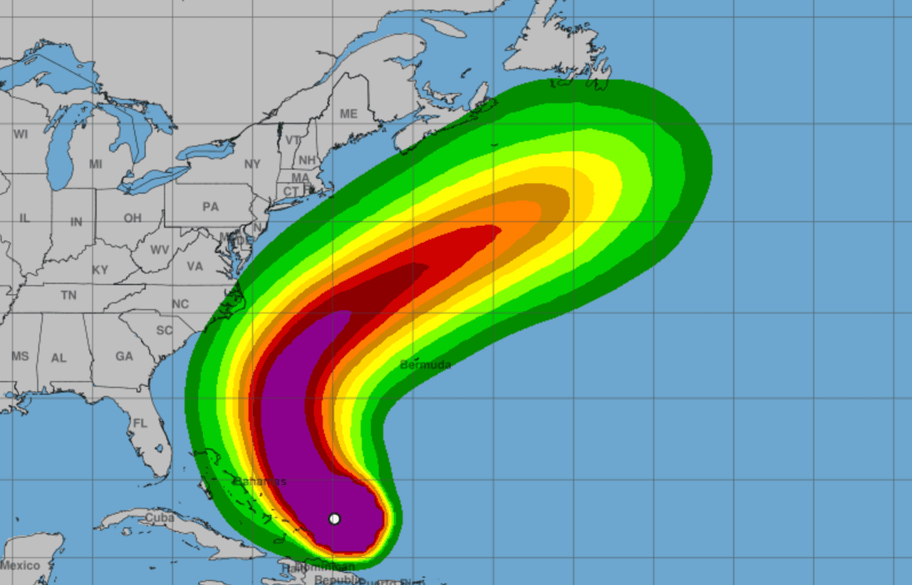 Huracán Erin: ordenan evacuaciones en la costa de Carolina del Norte