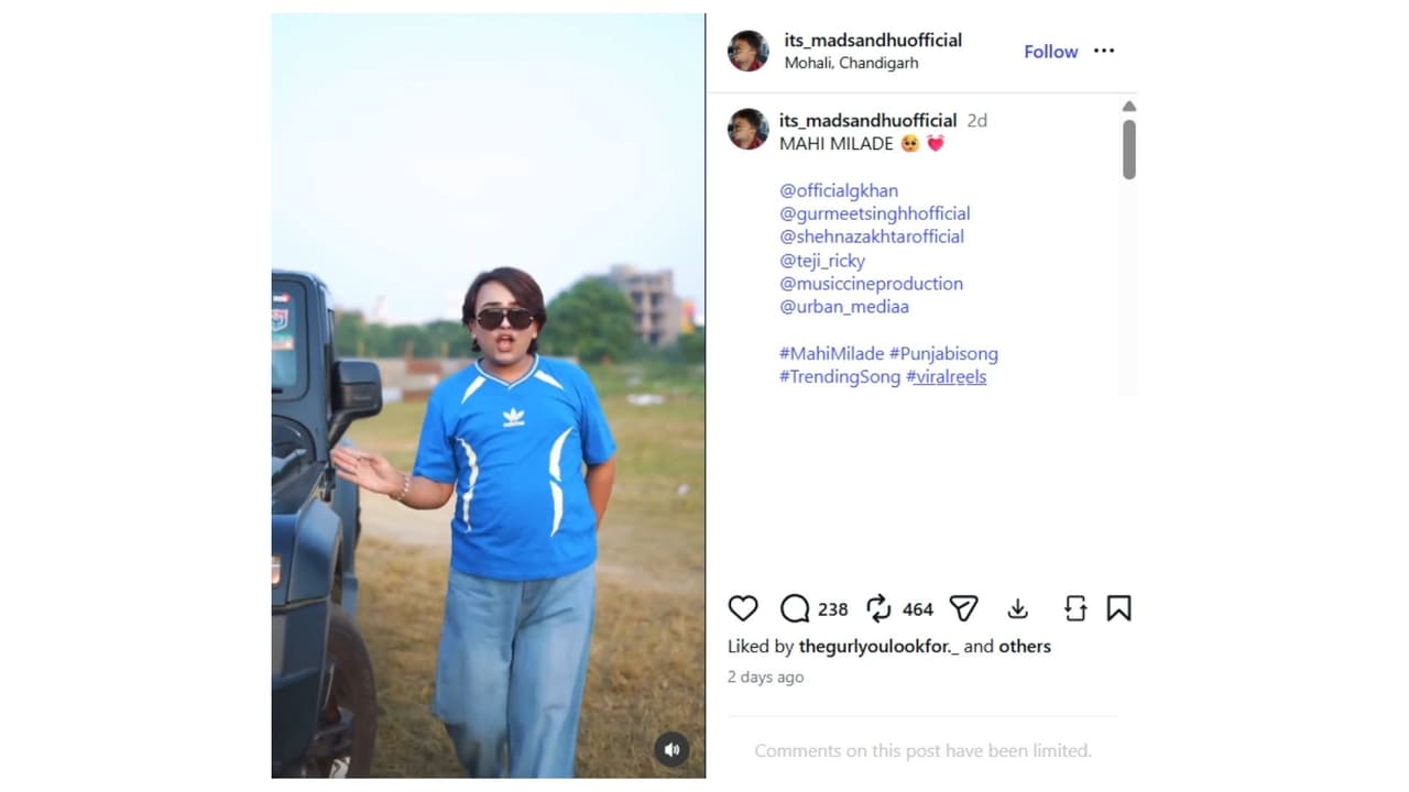 La última publicación de Mad Sandhu en Instagram